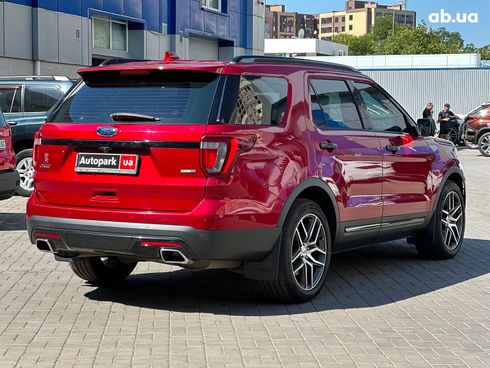 Ford Explorer 2017 красный - фото 14