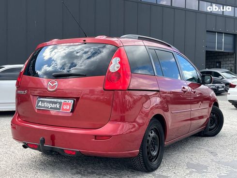 Mazda 5 2006 красный - фото 4