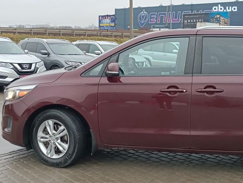 Kia Sedona 2016 красный - фото 5