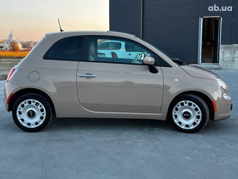 Fiat 500 2011 бежевый - фото 9