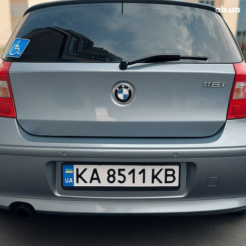 BMW 1 серия 2005 серый - фото 5
