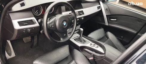 BMW 5 серия 2006 черный - фото 5