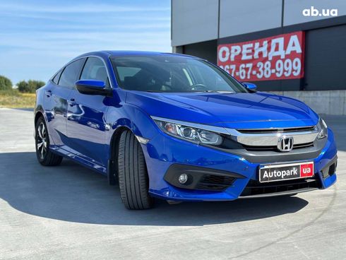 Honda Civic 2018 синий - фото 15