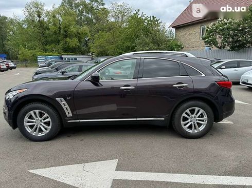 Infiniti QX70 2013 фиолетовый - фото 5