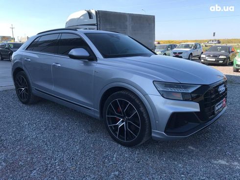 Audi Q8 2019 серый - фото 3