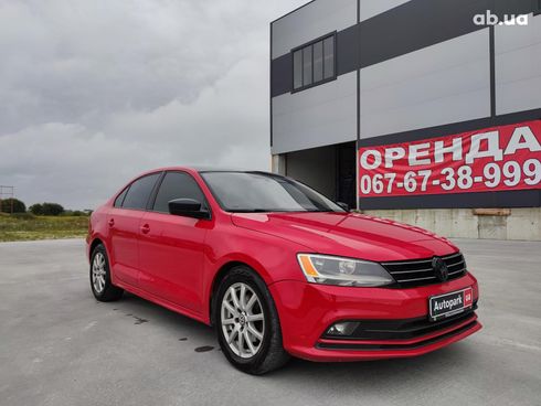 Volkswagen Jetta 2014 красный - фото 3