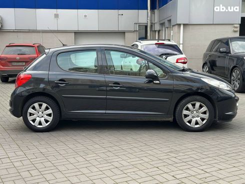 Peugeot 207 2009 черный - фото 8