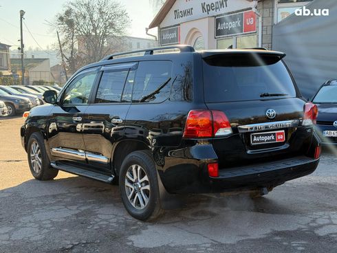 Toyota land cruiser 200 2015 черный - фото 7