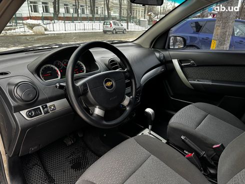 Chevrolet Aveo 2008 черный - фото 14