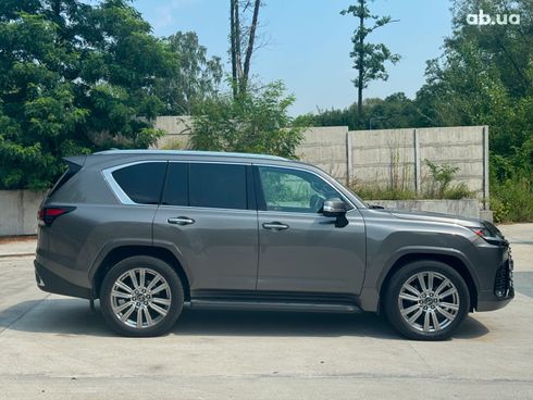 Lexus LX 2022 серый - фото 4