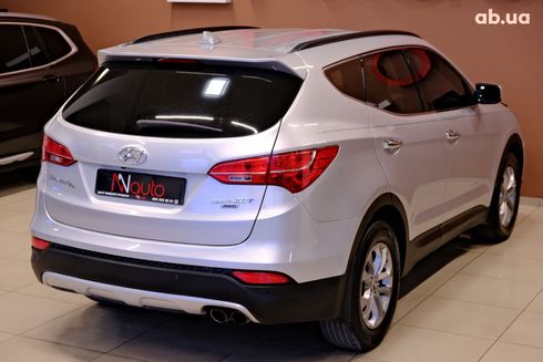 Hyundai Santa Fe 2013 серебристый - фото 5