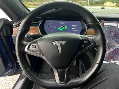 Tesla Model S 2019 синий - фото 21