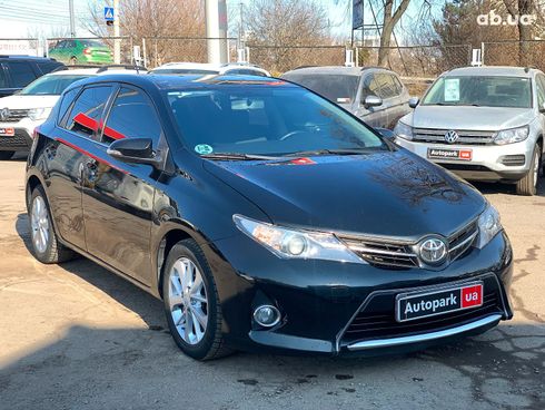 Toyota Auris 2014 черный - фото 3