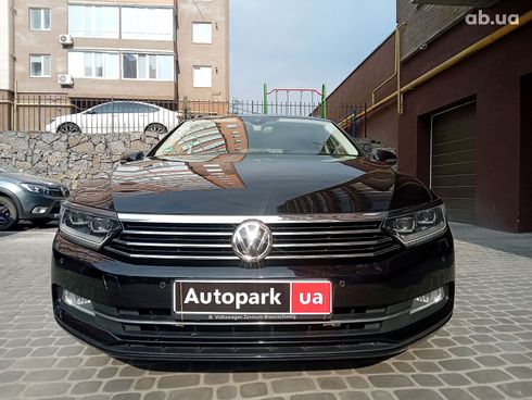 Volkswagen passat b8 2015 черный - фото 8