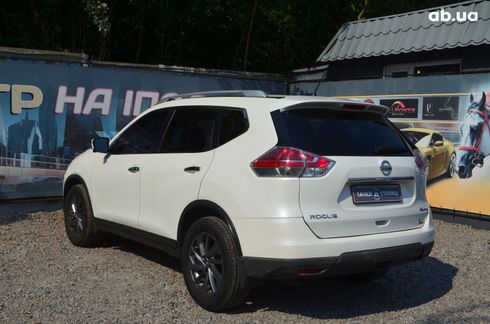 Nissan Rogue 2016 белый - фото 7