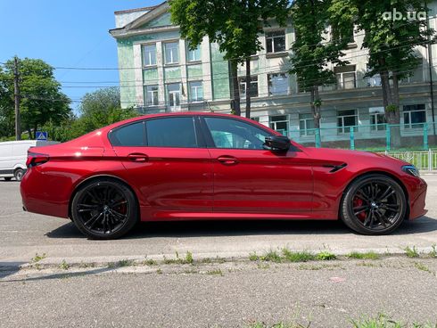 BMW M5 2022 красный - фото 8