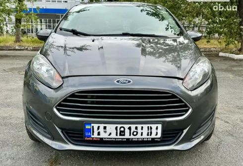 Ford Fiesta 2018 серый - фото 3