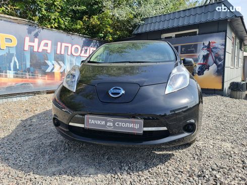 Nissan Leaf 2016 черный - фото 2