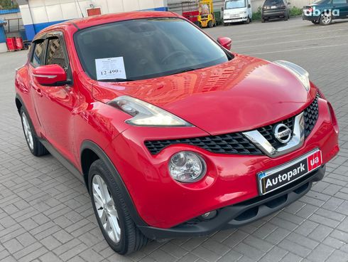 Nissan Juke 2015 красный - фото 16