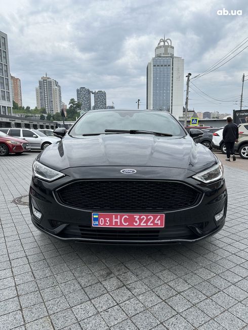 Ford Fusion 2020 черный - фото 4