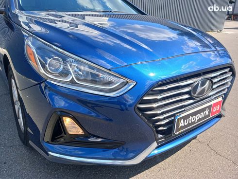 Hyundai Sonata 2018 синий - фото 19