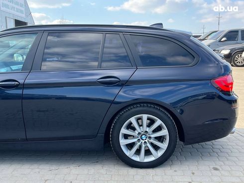 BMW 5 серия 2010 синий - фото 27