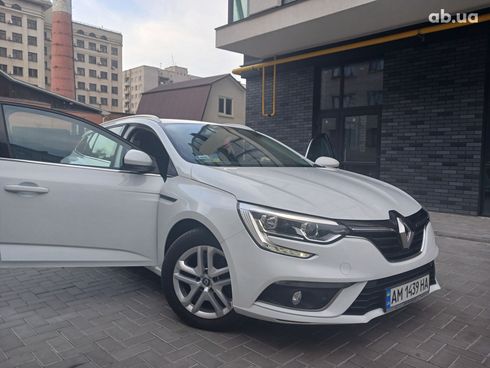 Renault Megane 2017 белый - фото 8