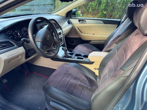 Hyundai Sonata 2017 синий - фото 13