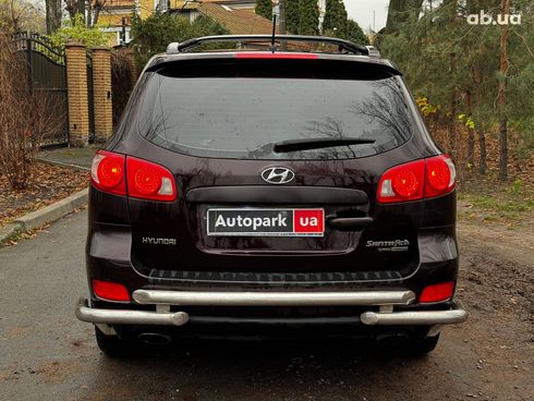Hyundai Santa Fe 2009 красный - фото 22