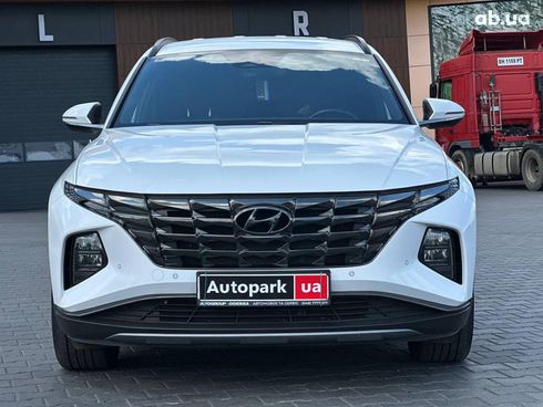 Hyundai Tucson 2021 белый - фото 4