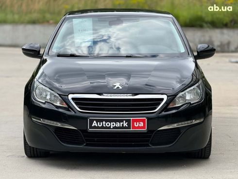 Peugeot 308 2015 черный - фото 2