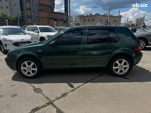 Volkswagen Golf 2000 зеленый - фото 2