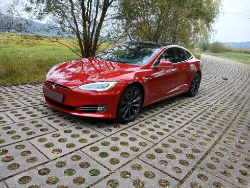 Tesla Model S 2019 красный - фото 3