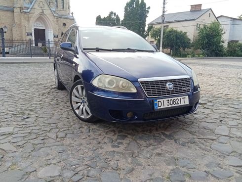 Fiat Croma 2008 синий - фото 18