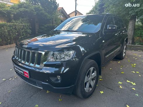 Jeep Grand Cherokee 2012 черный - фото 2