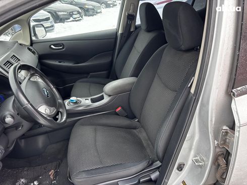Nissan Leaf 2015 серый - фото 13