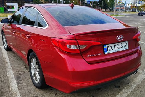 Hyundai Sonata 2014 красный - фото 6