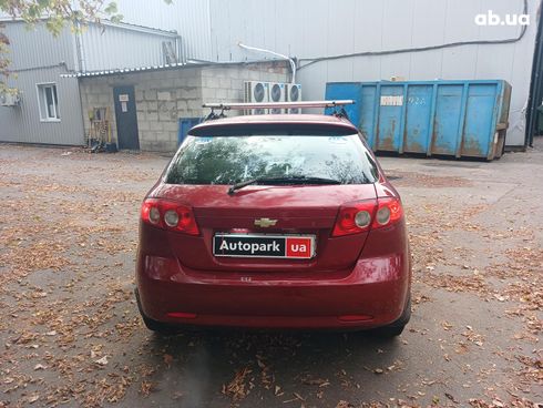 Chevrolet Lacetti 2006 красный - фото 9