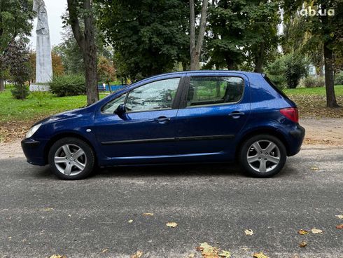 Peugeot 307 2001 синий - фото 8