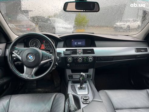 BMW 5 серия 2008 серый - фото 23