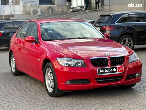 BMW 3 серия 2007 красный - фото 3
