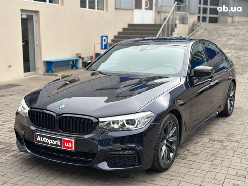 BMW 5 серия 2019 черный - фото 16