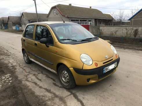 Daewoo Matiz 2003 желтый - фото 3