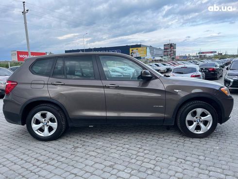 BMW X3 2010 коричневый - фото 10