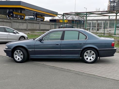 BMW 7 серия 2001 серый - фото 10