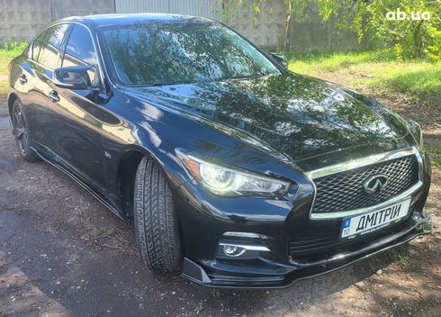 Infiniti Q50 2017 черный - фото 5