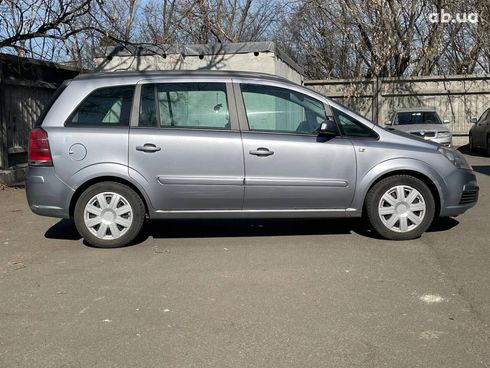 Opel Zafira 2006 серый - фото 4