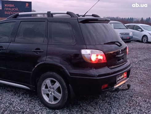 Mitsubishi Outlander 2008 черный - фото 6