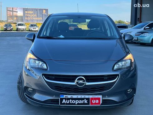 Opel Corsa 2017 серый - фото 4