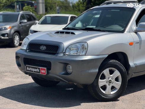 Hyundai Santa Fe 2002 серый - фото 2